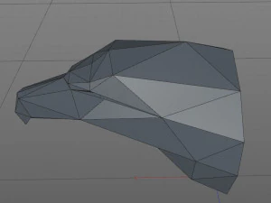 Eagle head 3D Print Model