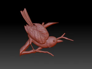 Пташка 3D Принт Модель