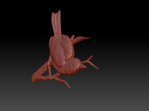 Birdie 3D प्रिंट मॉडल