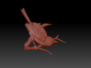 Birdie 3D प्रिंट मॉडल