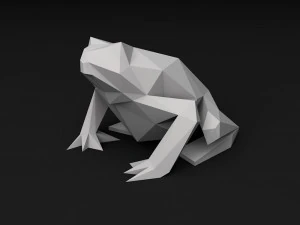 Żaba Model do druku 3D