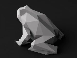 Frog 3D Print Model