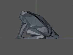 Frog 3D Print Model