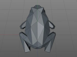 Frog 3D Print Model