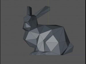 Rabbit 3D प्रिंट मॉडल