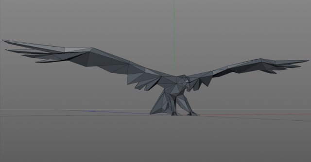 Eagle Modello di stampa 3D .c4d .max .obj .3ds .fbx .stl .blend 