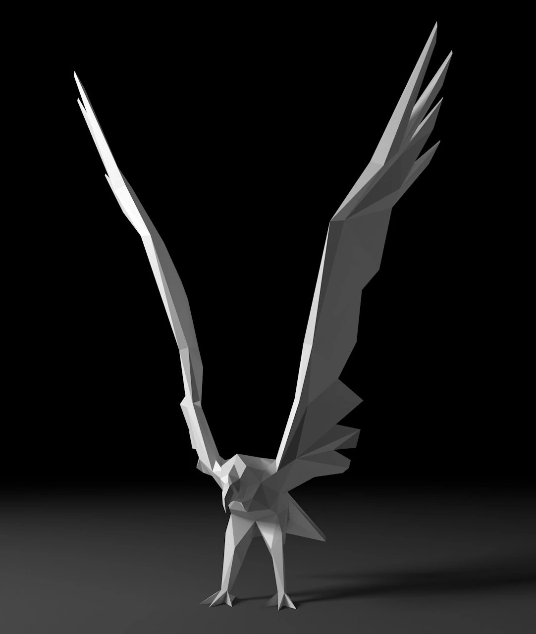 Eagle 3D Print Model .c4d .max .obj .3ds .fbx .stl .blend 