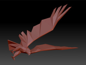 Eagle Modelo de impresión 3D