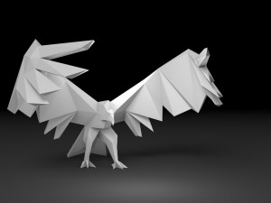 Eagle 3Dプリントモデル