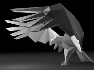 Eagle Model Cetak 3D