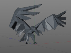 Eagle Model Cetak 3D