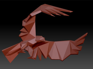 Eagle Model Cetak 3D