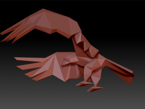 Eagle Model Cetak 3D