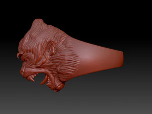 Monkey ring 3D Print Model