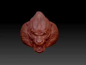 Monkey ring 3D Print Model