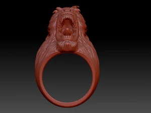 Monkey ring 3D Print Model