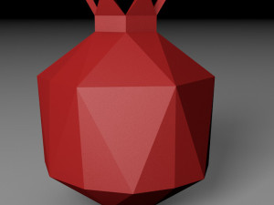 Pomegranate Modelo de impresión 3D