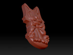 Cat 3D Print Model