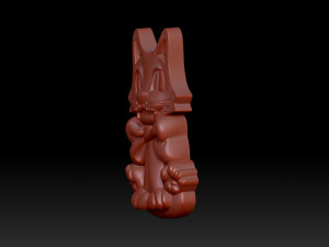 Cat 3D Baskı Modeli