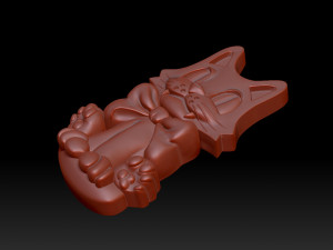 Cat 3D Baskı Modeli