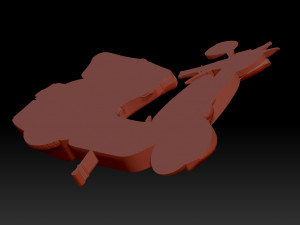 Moped 3D Print Model