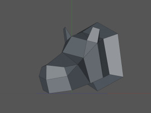 Hippopotamus 3D Print Model