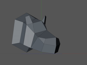 Hippopotamus 3D Print Model