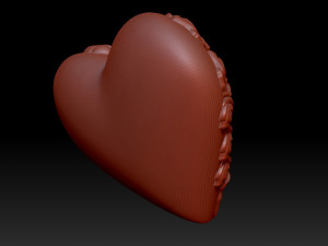 Heart Rose 3D 打印模型