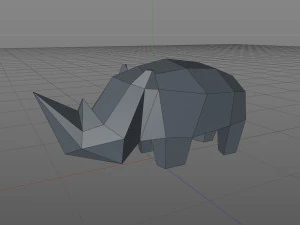 Rhinoceros 3D Print Model