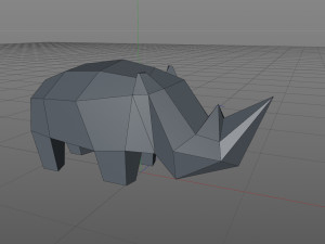 Rhinoceros 3D 打印模型