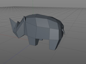Rhinoceros 3D 打印模型