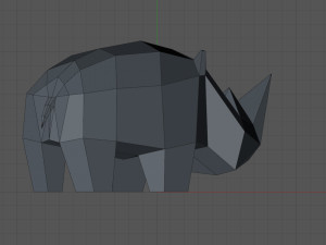 Rhinoceros 3D 打印模型
