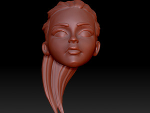 Head Doll 3D Print Models