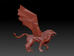 Griffin 3D Print Model