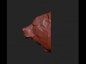 Bears head 3D Print Model