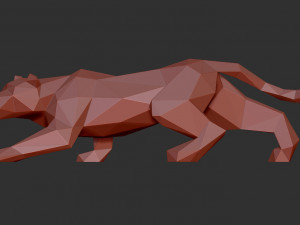 Leopard 3D Print Model