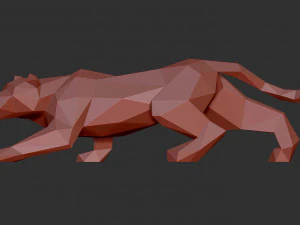 Leopar 3D Baskı Modeli