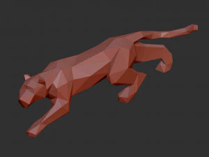Leopard 3D Print Model