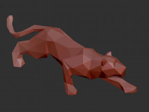 Leopard 3D Print Model