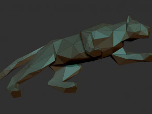 Leopard 3D Print Model