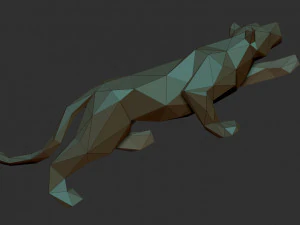 Leopard 3D Print Model