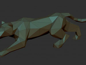 Leopard 3D Print Model