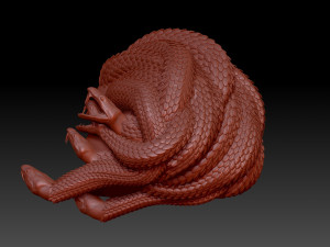 Medusa gorgon 3D Print Model