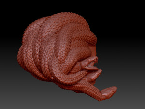 Medusa gorgon 3D Print Model