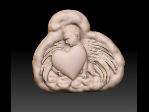 Little angel Modèles 3D en vedette