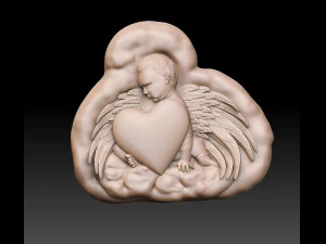 नन्हीं परी 3D प्रिंट मॉडल