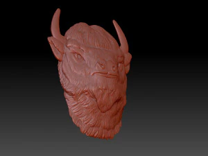 Bison 3D Print Model