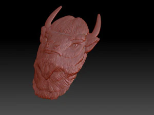 Bison 3D Print Model