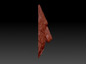 The wolfs head 3D Принт Модель