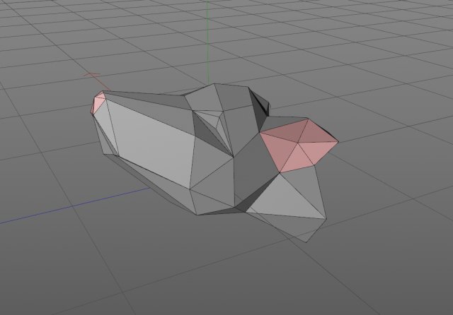 Head rat 3D प्रिंट मॉडल .c4d .max .obj .3ds .fbx .stl .blend 